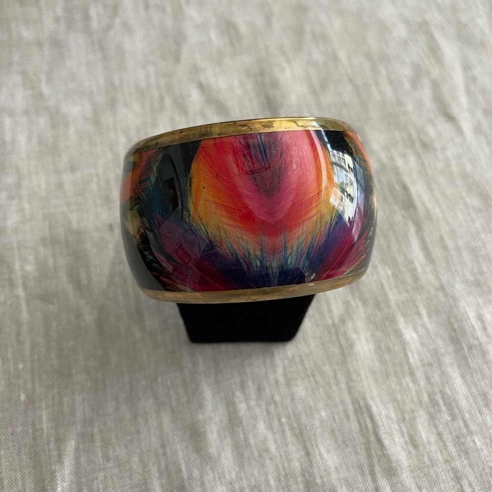 Vintage Multi-colored resin Bracelet
